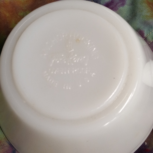 Fire King Set 2 Chiki/Soup Bowls white - Picture 3 of 6